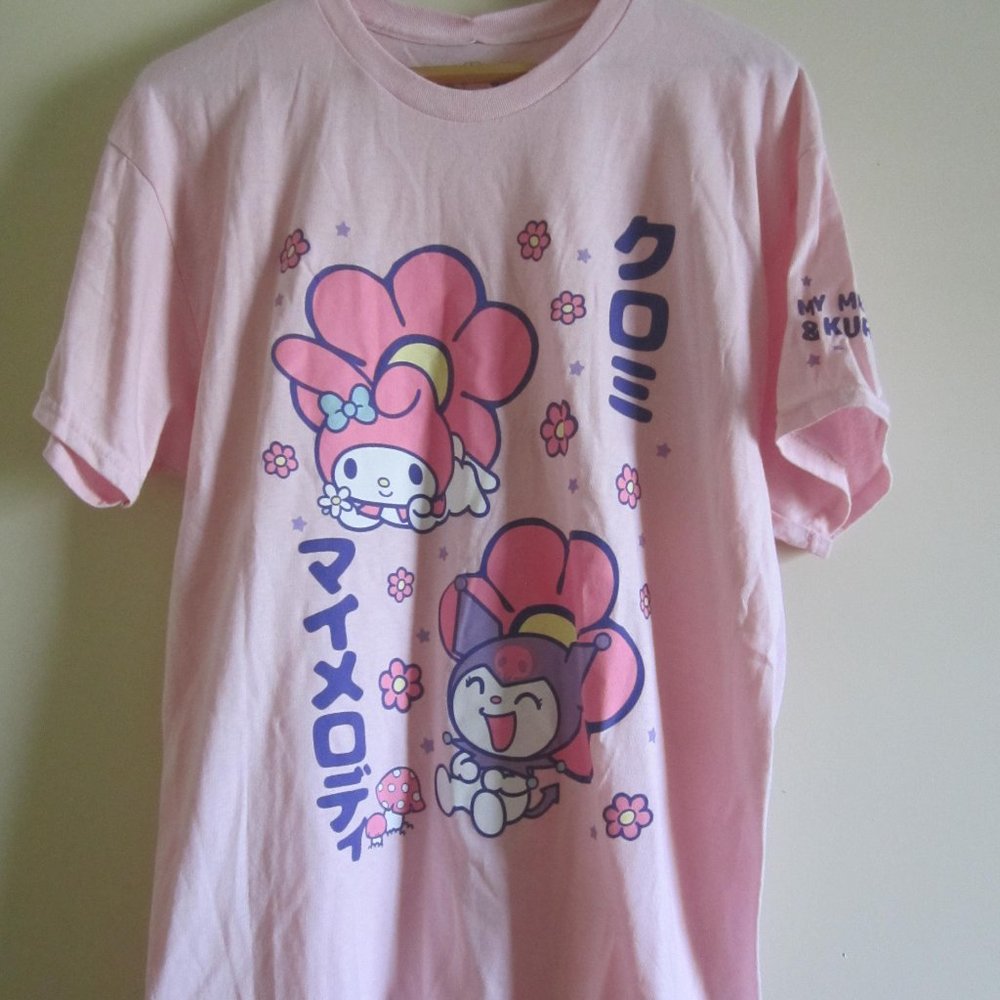 My Melody & Kuromi Pink Sanrio T-Shirt